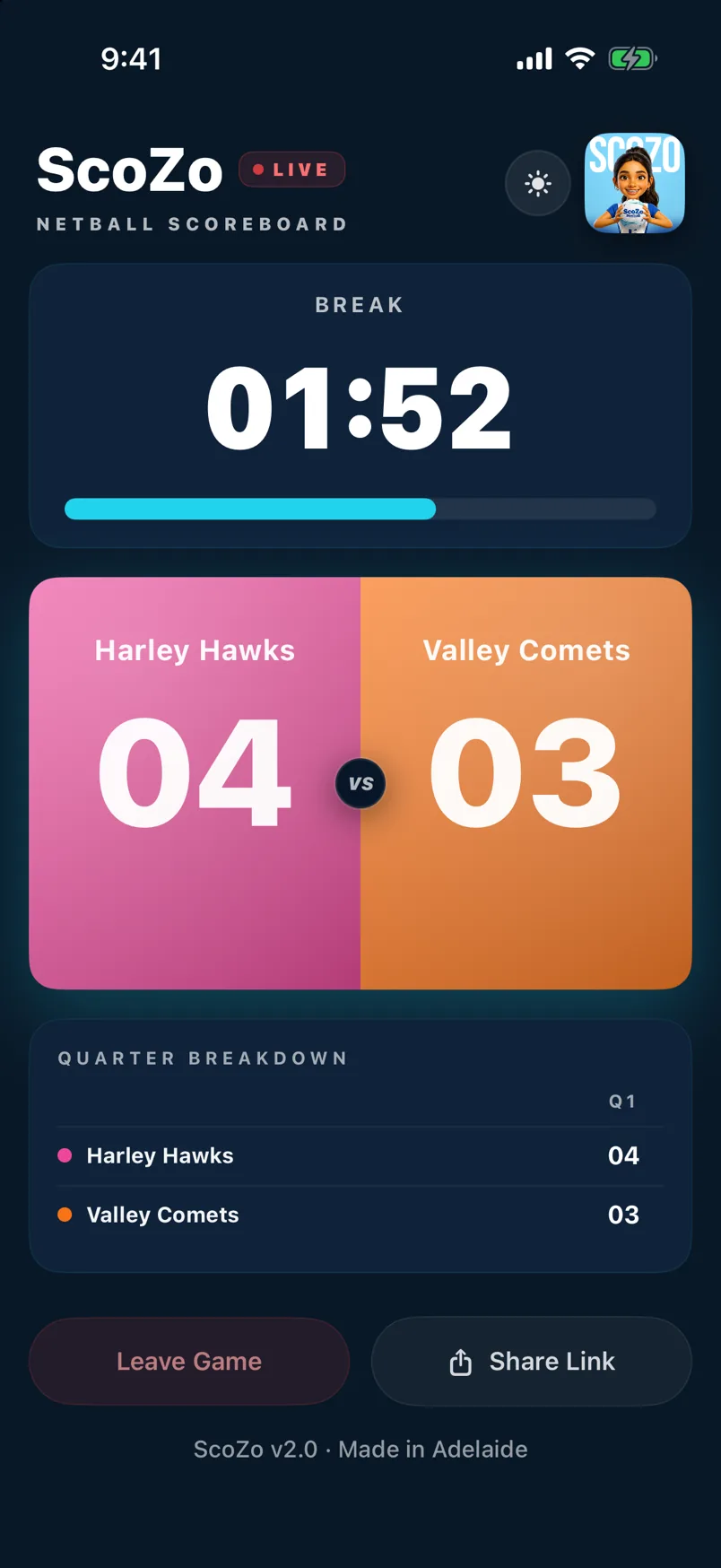 Fan live viewer