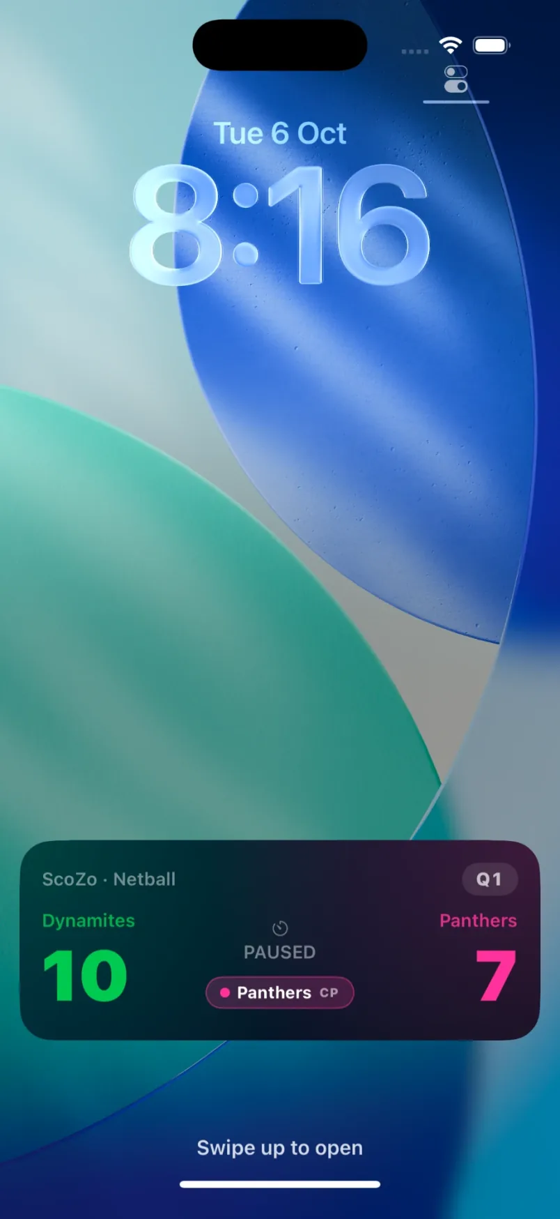 Lock Screen Live Activity