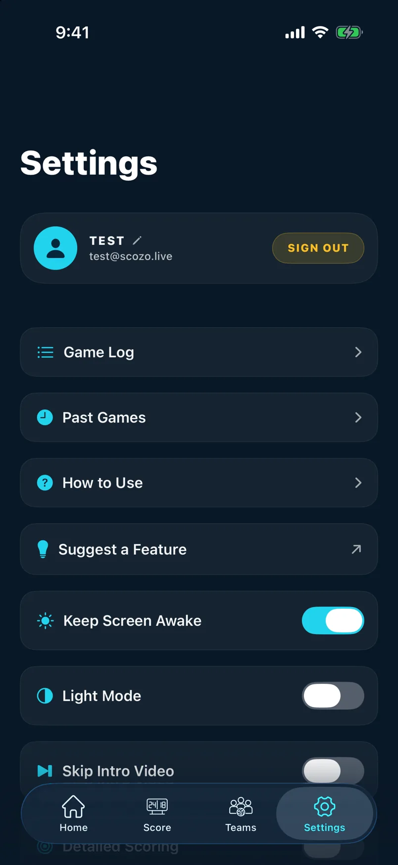 Settings lower — Game Log, How to Use